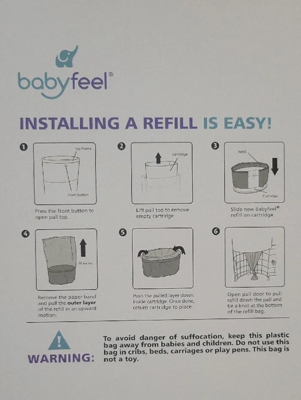 babyfeel refill pack